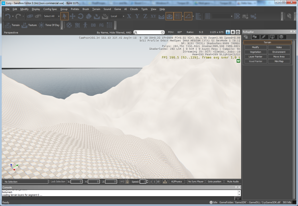 Cryengine 3 как создать интерфейс
