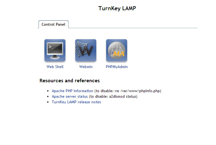 Turnkey предлагает несколько интерфейсов для настройки сервисов