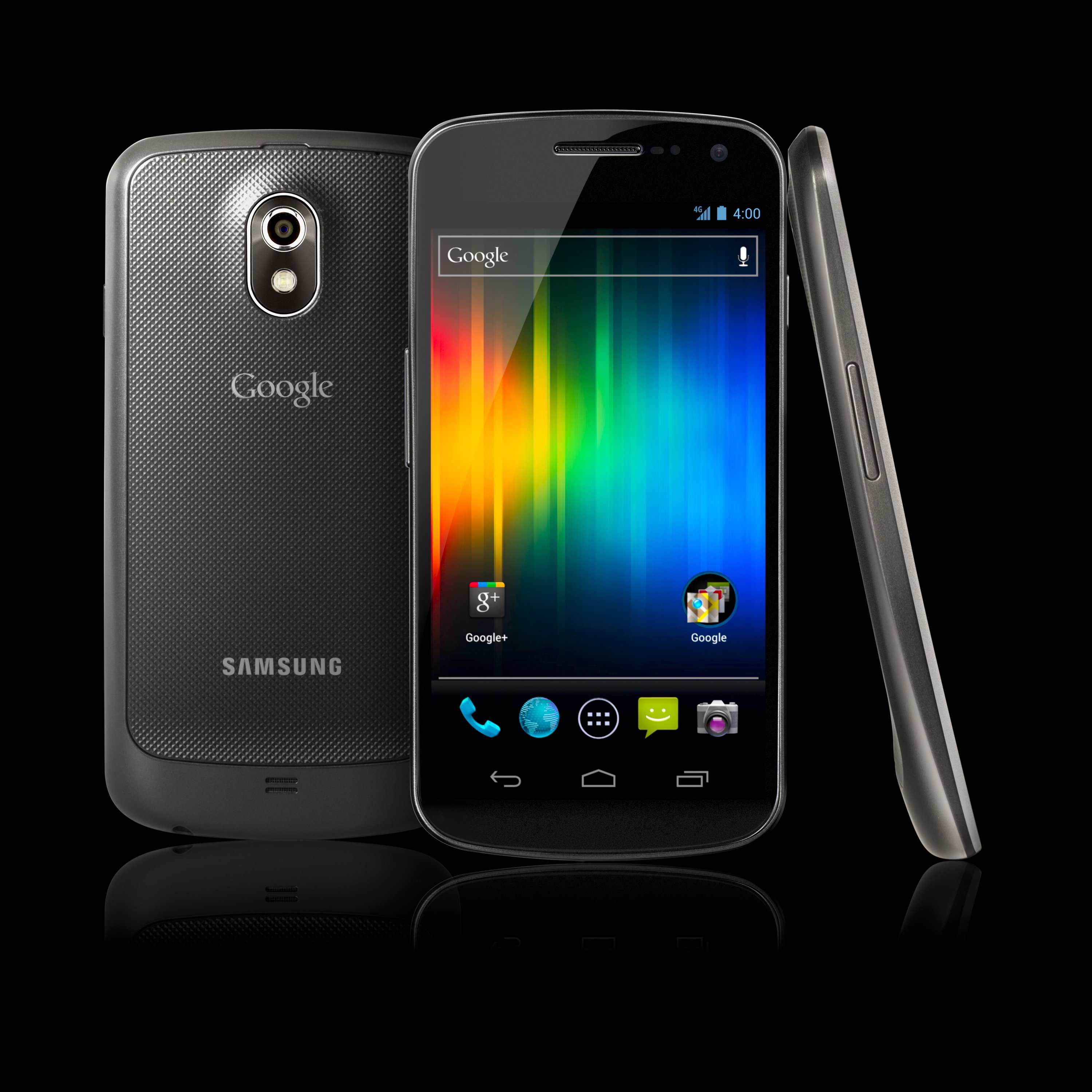 Samsung Galaxy Nexus под управлением Android 4.0