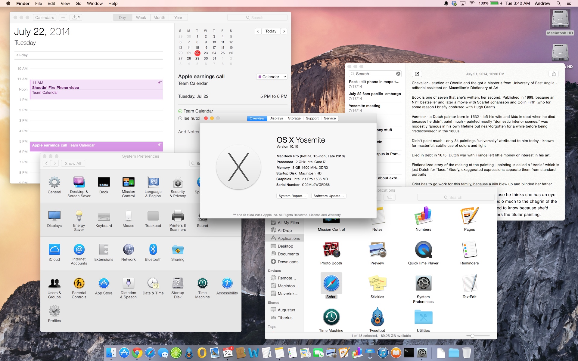 Mac os x 10.10 Yosemite (2014-2015)