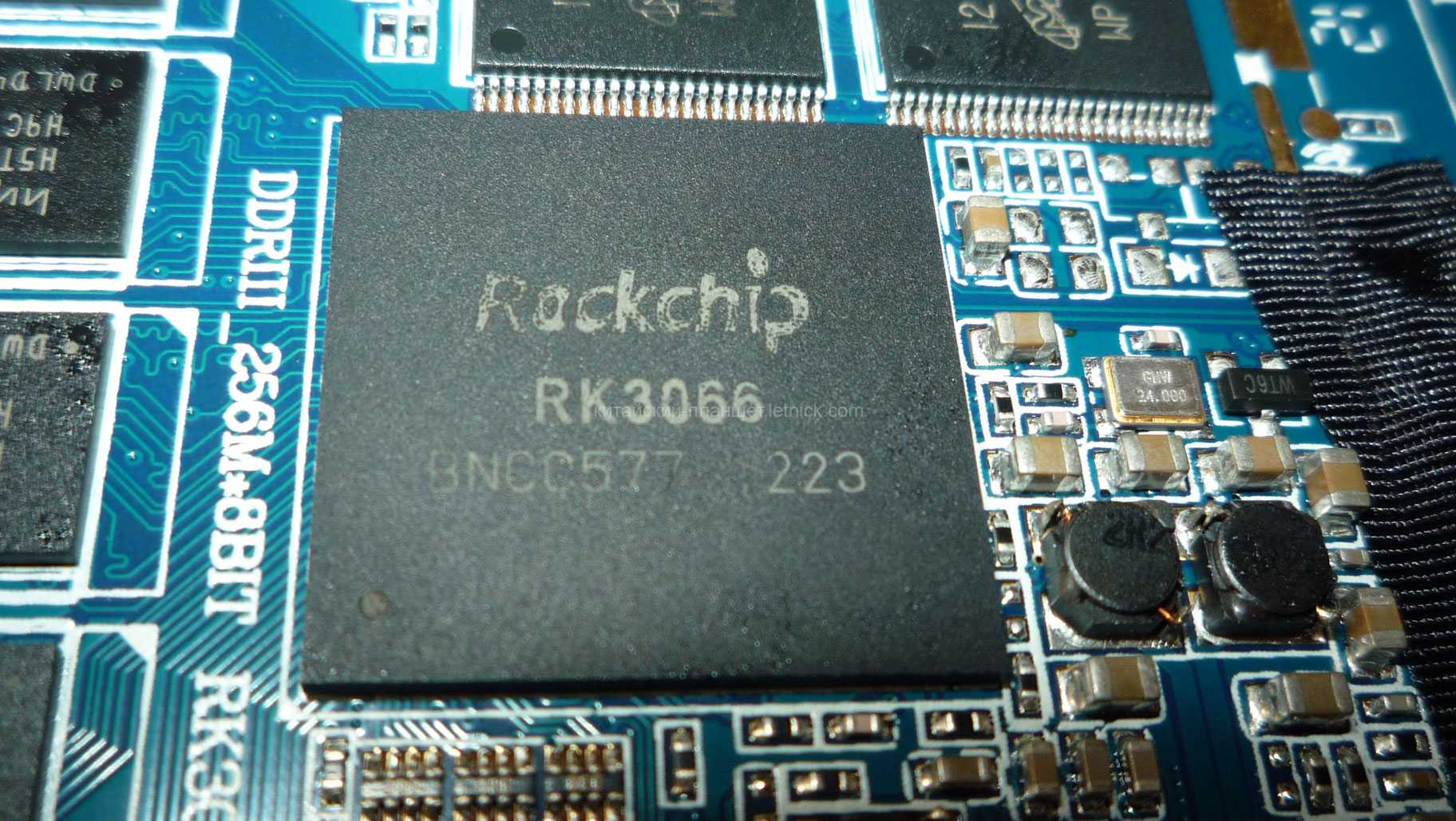 Вот так выглядит однокристальная система Rockchip RK3066