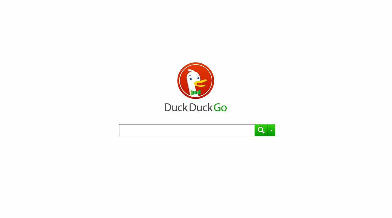 Главная страница DuckDuckGo аскетична, чиста и навевает мысли о Google