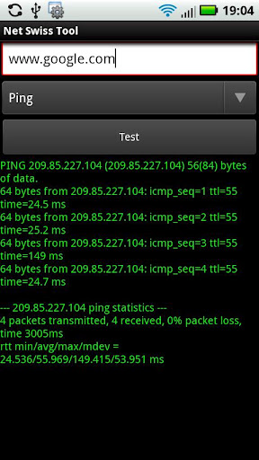 ANDROID Net Tools