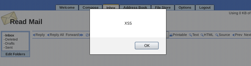 XSS-уязвимость в Ability Mail Server