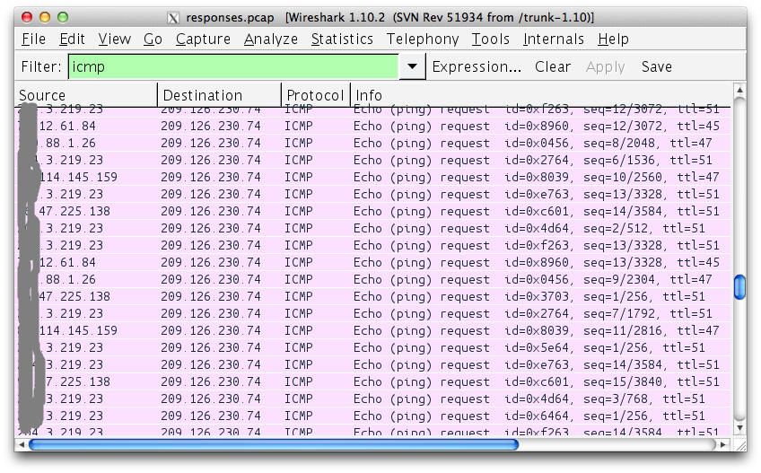 Ping 10 запросов. Уязвимость Shellshock. PCAP format. Ping.