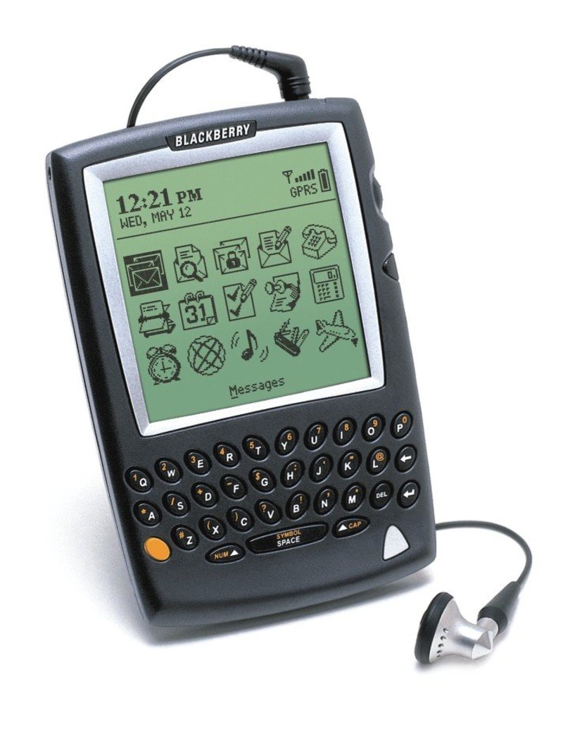 Resultado de imagem para first blackberry phone