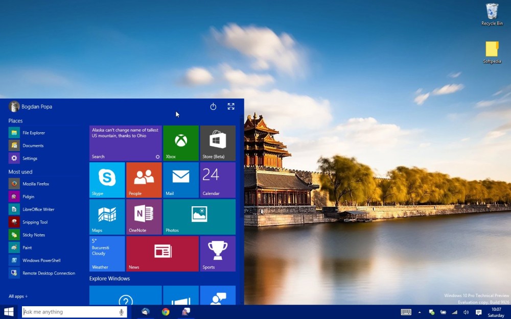 Windows 10 глючит, если в стартовом меню больше 512 элементов