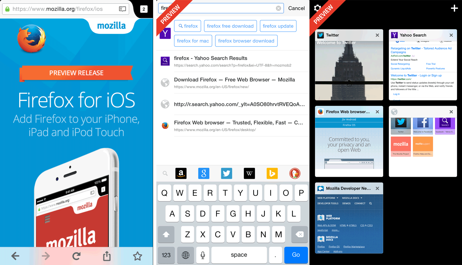 Firefox for IOS