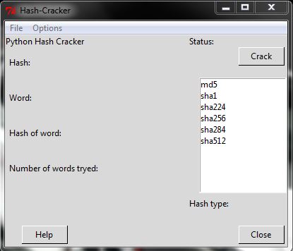 Python Hash Cracker