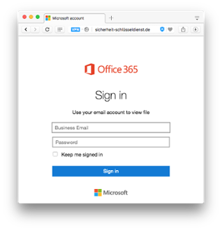 Для фишинговых атак на пользователей Office 365 используется Punycode
