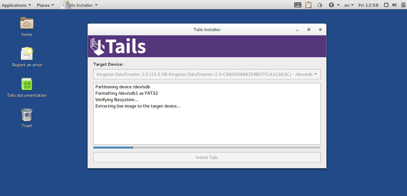 Анонимная виртуалка. Устанавливаем VirtualBox в ОС Tails и пускаем трафик  виртуалок через Tor — Хакер