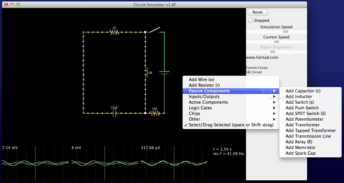 Circuit simulator