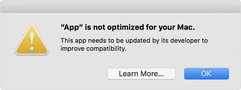 Apple начинает предупреждать пользователей macOS о несовместимости с 32-битными приложениями - «Новости»