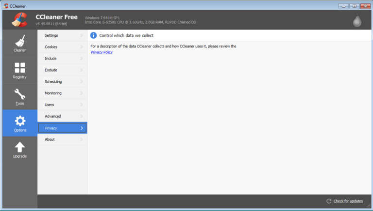 ccleaner piriform 5.43