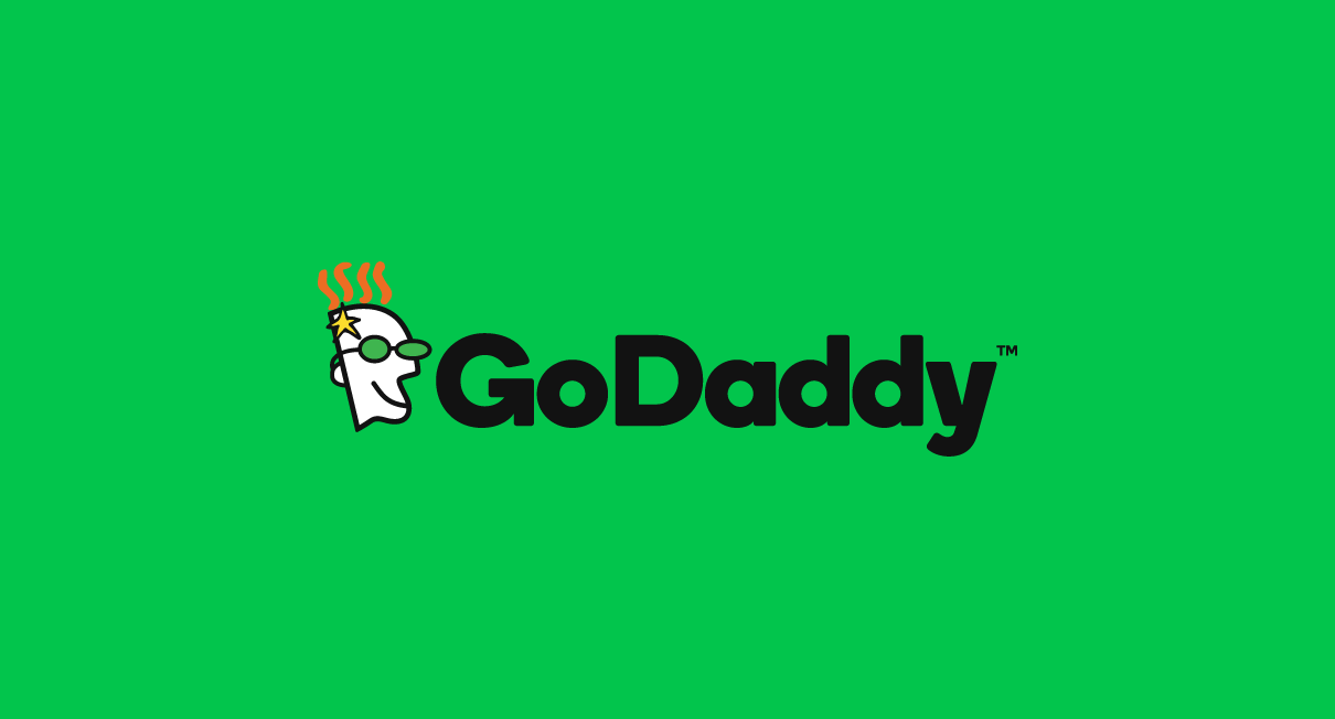 Godaddy. Godaddy.com. Go Daddy. Godaddy logo.