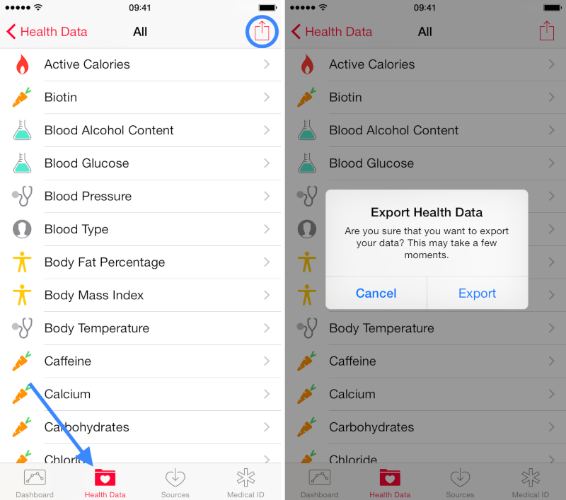 Какие данные собирают Apple Health и Google Fit