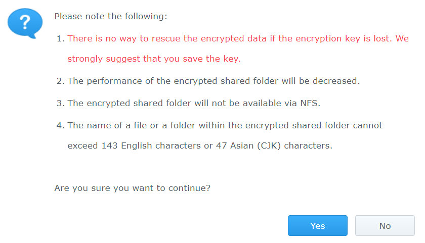 Шифрование QNAP