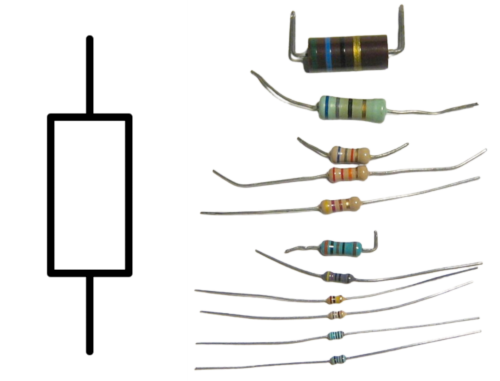Схема и внешний вид резистора