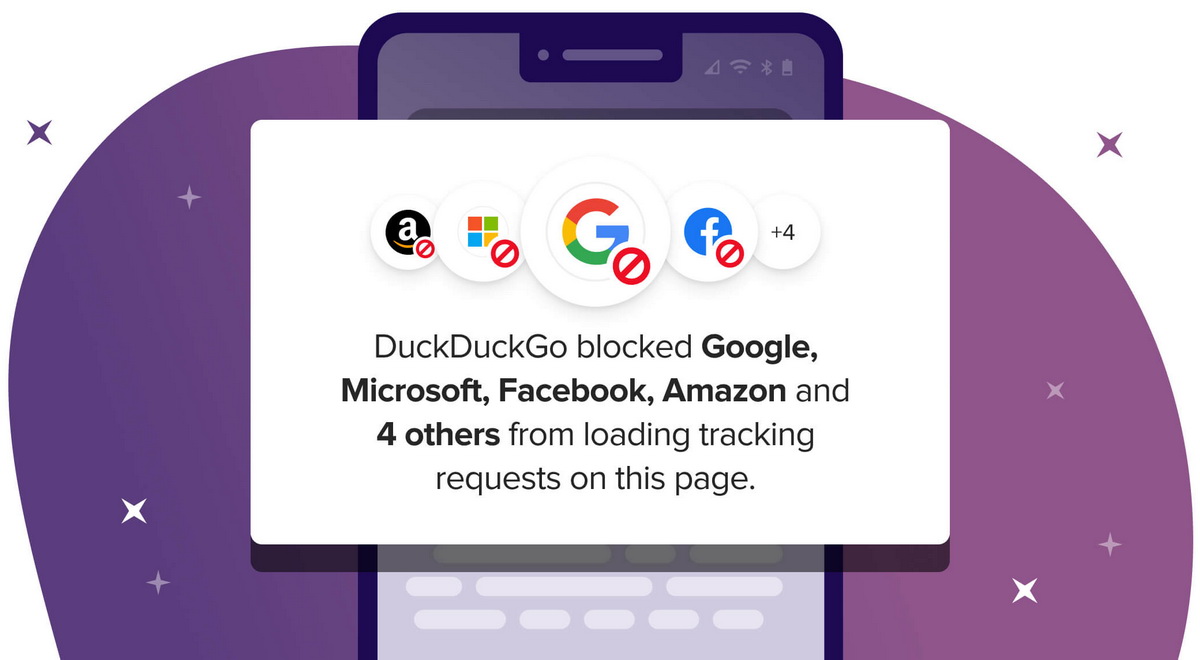 Браузер DuckDuckGo будет блокировать трекеры Microsoft