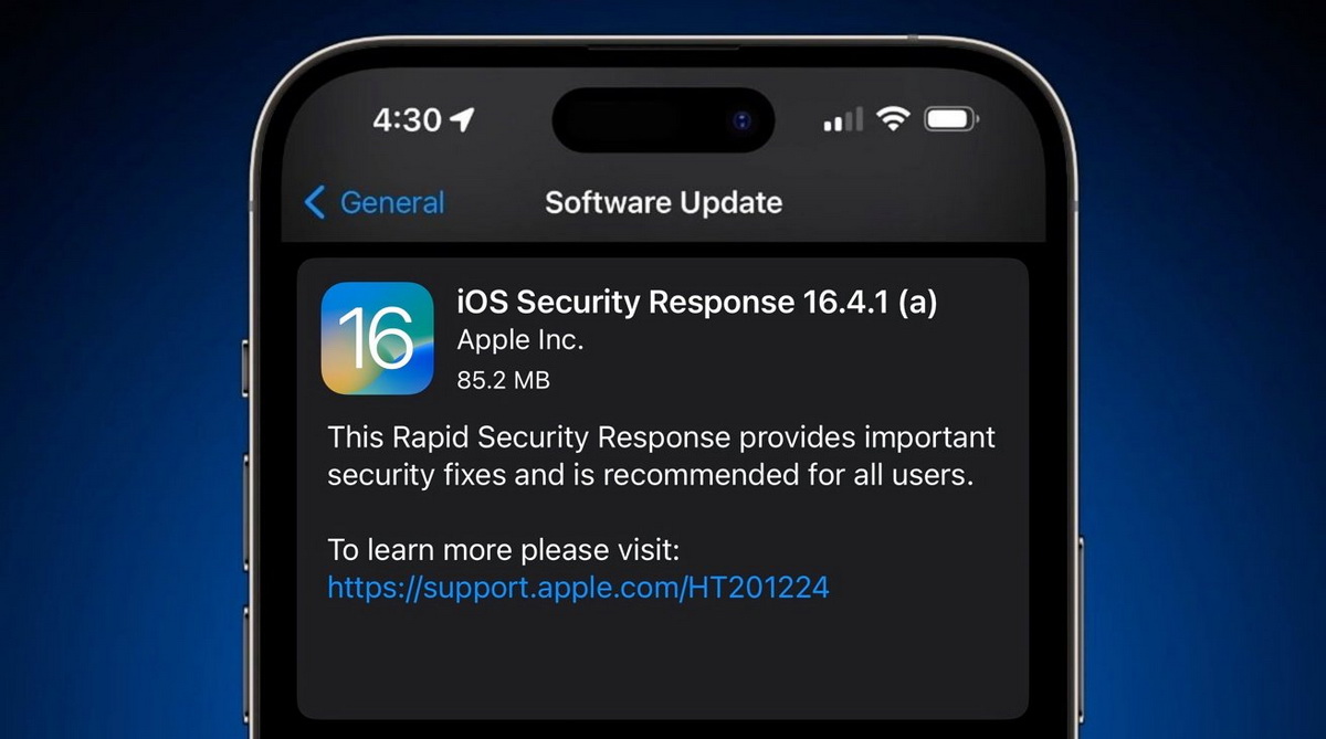 Apple выпустила первые RSR-патчи, но у пользователей возникли проблемы с их установкой