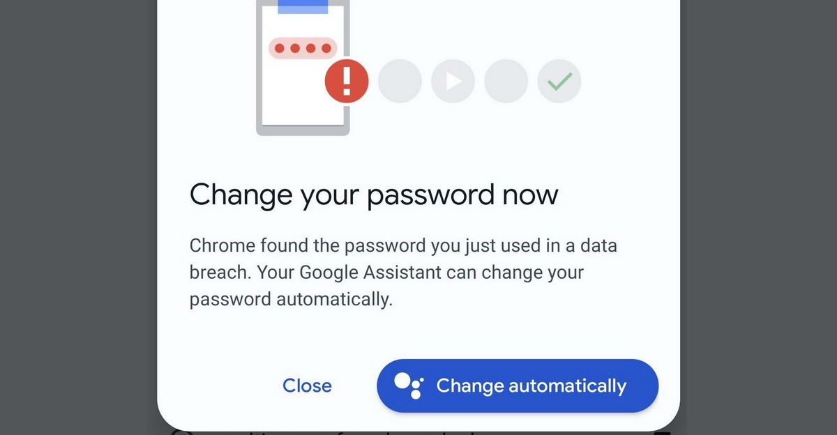 Chrome будет автоматически менять скомпрометированные пароли пользователей
