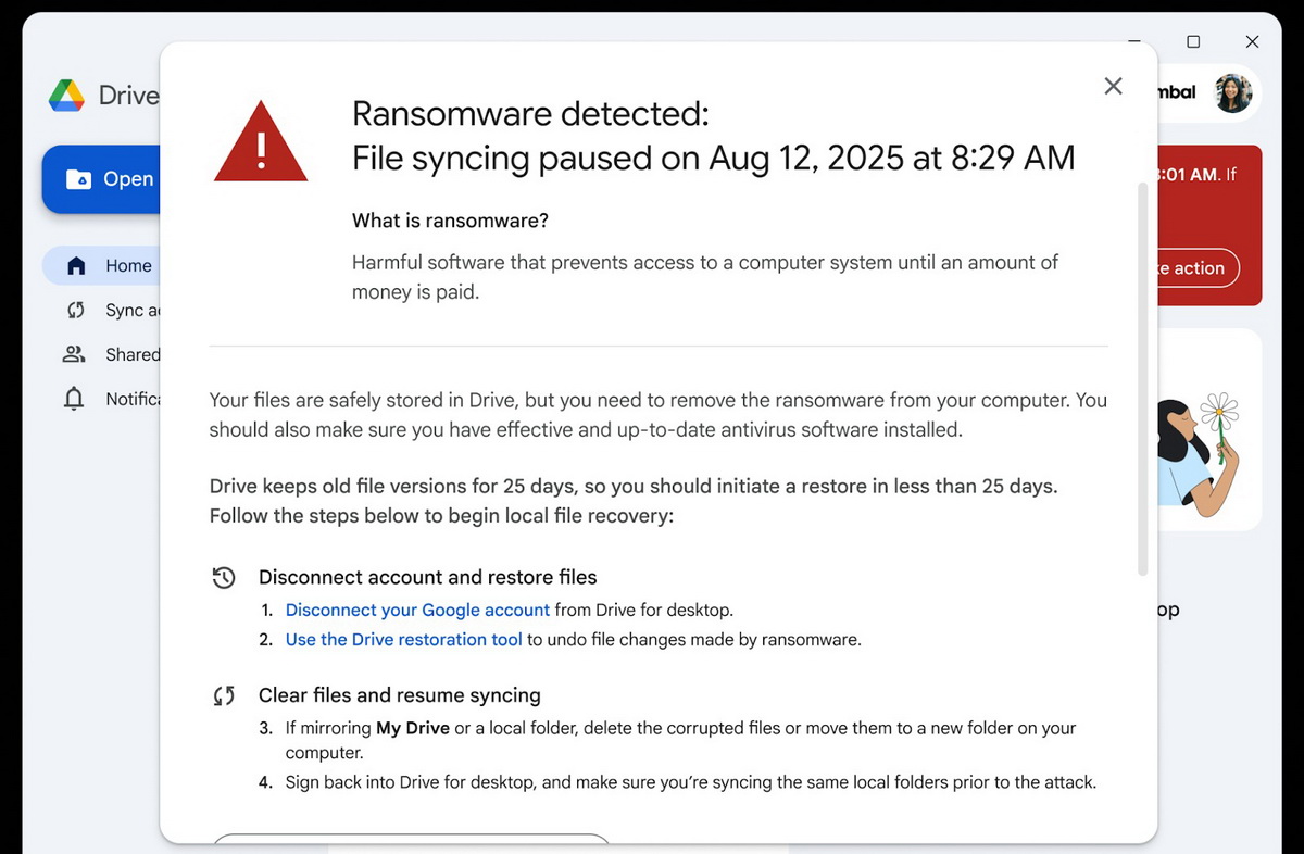 ИИ будет обнаруживать вымогательское ПО в Google Drive