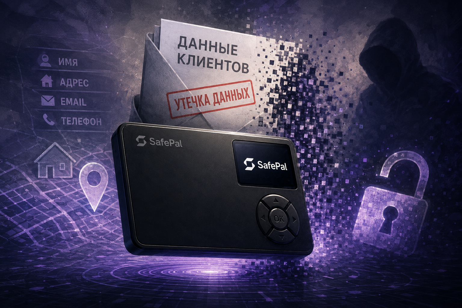 Криптокошелек SafePal пострадал от утечки данных 40000 клиентов